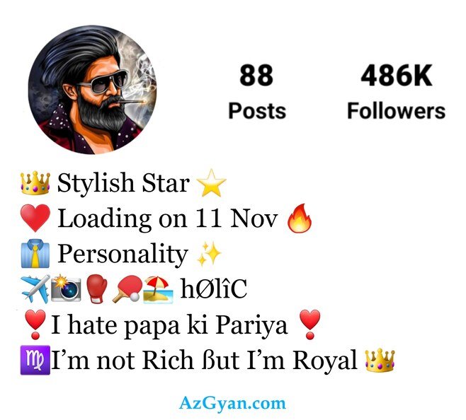 Bio For Instagram For Boys