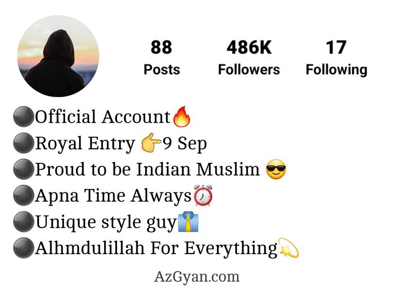 Instagram Bio For Muslim Boys