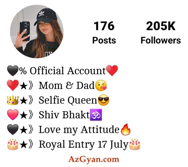 Instagram Bio For Girls