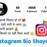 Instagram Bio Shayari